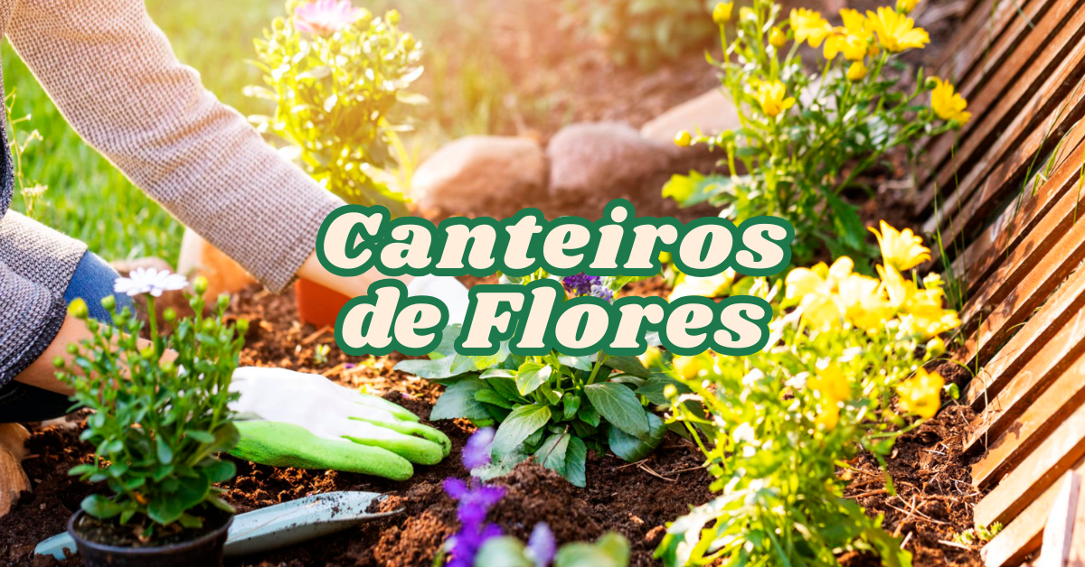 Como Criar Canteiros de Flores Usando Paletas de Madeira