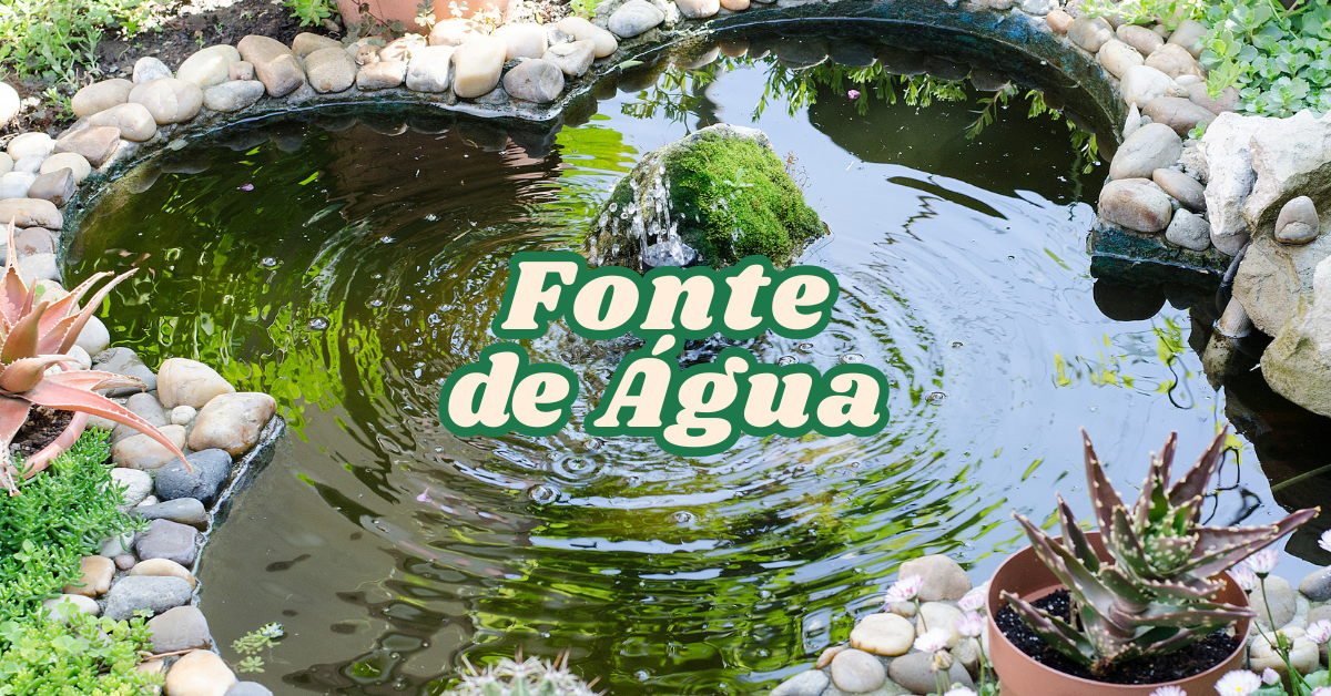 DIY Como Criar Uma Fonte de Água para o Seu Jardim