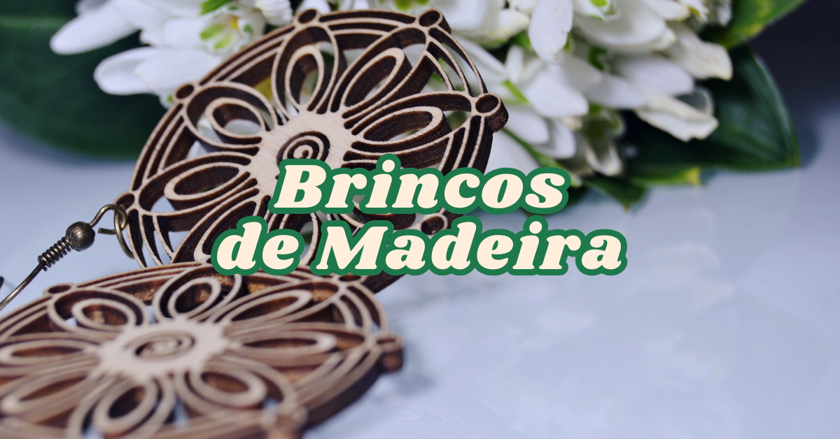 Como Fazer Brincos de Madeira para Estilo Minimalista