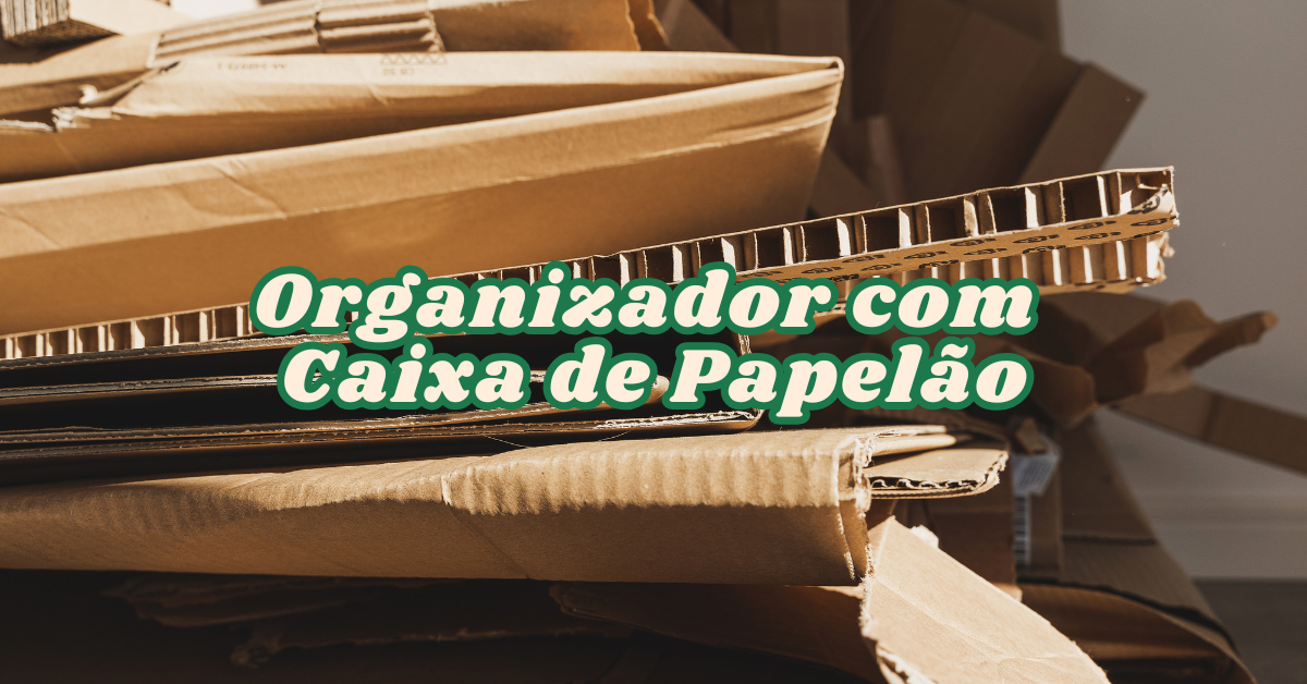 Como Criar Organizador de Escritório Usando Caixas de Papelão